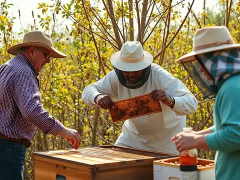 Hành trình khai thác mật ong – từ thiên nhiên đến giọt vàng nguyên chất